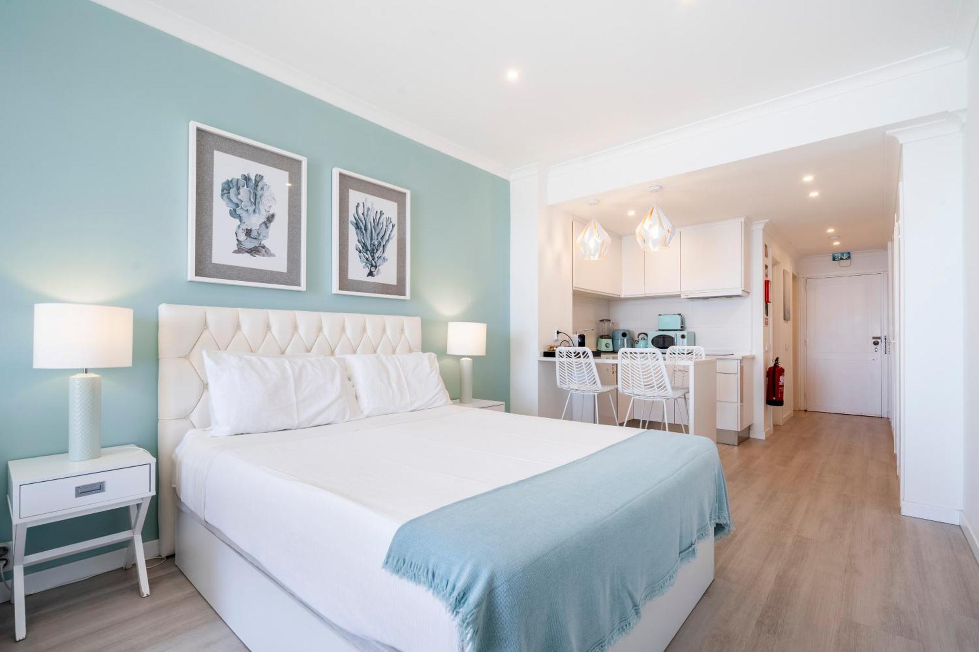 Sea Lovers - Sea Front - Studio Apartment Monte Gordo Buitenkant foto